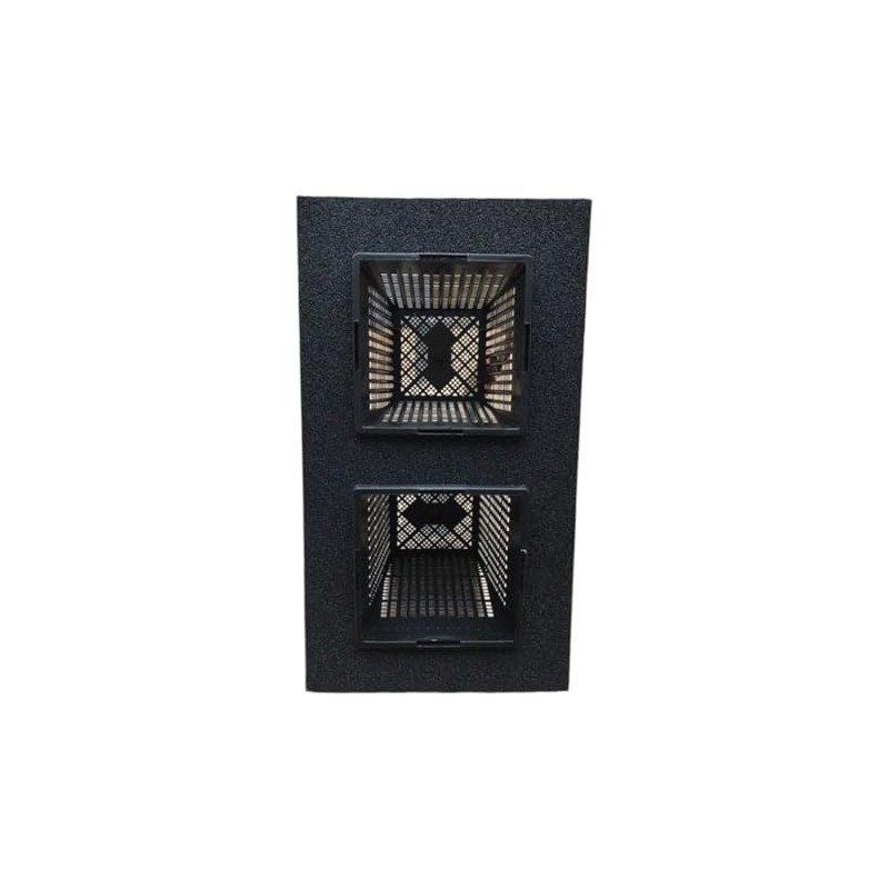 Filter Foams Ltd Floating Pond Planter with 2 Baskets, 1L
