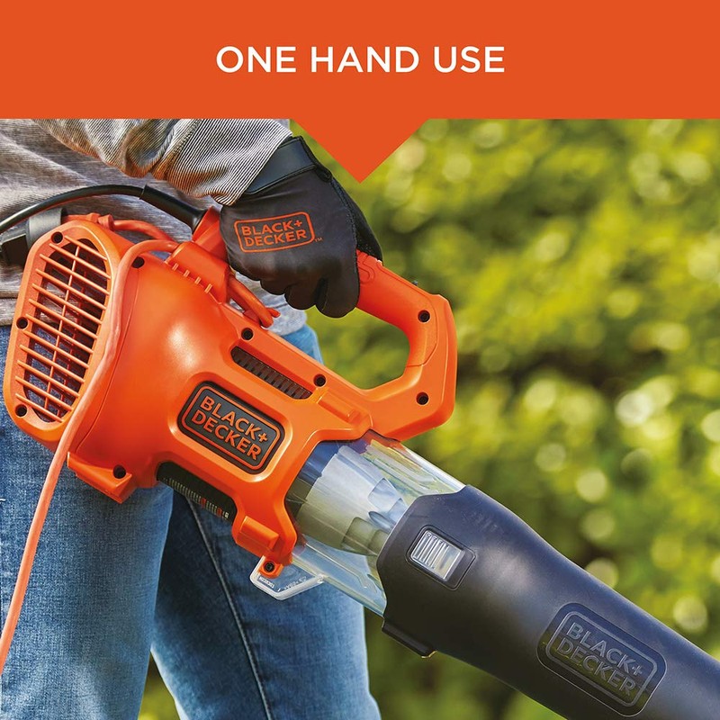 BLACK+DECKER Leaf Blower, Axial, 9-Amp (BEBL750)