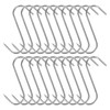 Pack of 20 Stainless Steel Meat Hooks, Smoking Hooks, Robust