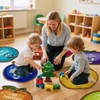 yueyaer 12 Pcs Kids Carpet Circle Seats,16" Kids Classroom Rug