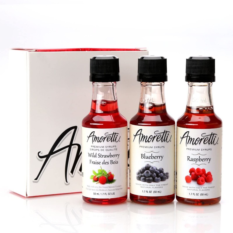 Amoretti - Berry Syrups 3 Pack