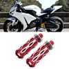CNC Motorcycle Rear Foot Pegs Pedal Aluminum Alloy Rearset Footrests