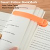 JIEYAO 3Pcs Automatic Bookmarks, Smart Book Marks Silicone Bookmark Clip