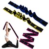 3 Stück Yoga Stretch Gurt, Dehnungsband, Yoga Stretching Band, Fitnessband