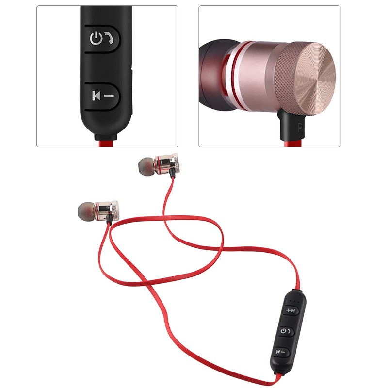 Drahtloser Bluetooth-Sportkopfhörer mit integrierten Magneten und Multi-Pairing-V4.1-Technologie für Lange Standby-