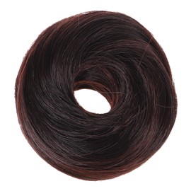 Outanaya Traditional Hanfu Hair Bun Extension High Temperature Donut Hairpiece for Women Fluffy and Natural Volume Chignon for Cosplay Stage Performances Themed Parties