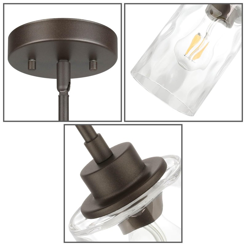 XiNBEi Lighting Pendant Lighting 1 Light Mini Pendant Light with