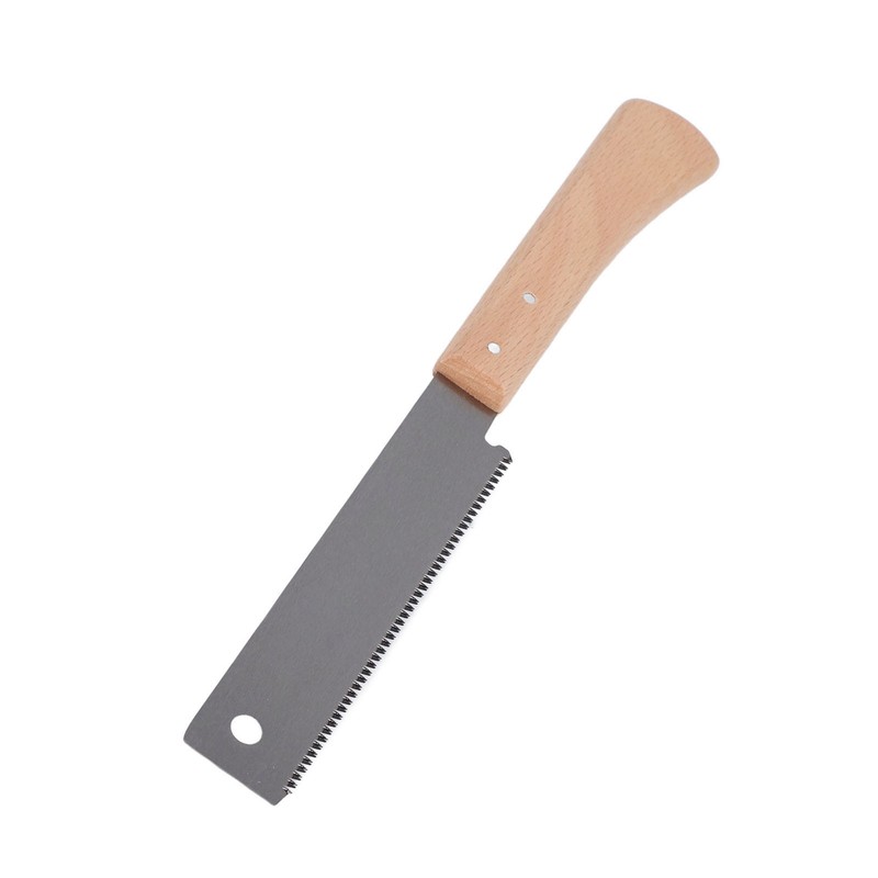 Small Hand Saw SK5 Blade Beech Wood Handle Fine Tooth
