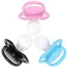 CutiePlusU Adult Size Butterfly Dummy Large Shield 3 Pack -