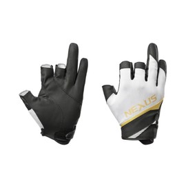 Shimano Nexus Stretch Gloves, 3-Piece Cut, GL-104Y, Gray, M