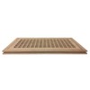 Red Oak Hardwood Floor Register, 6 x14 Inch by Cape