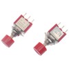 SYCZIOHU 6 MM Mounting Hole 3 Pin Momentary Push Button