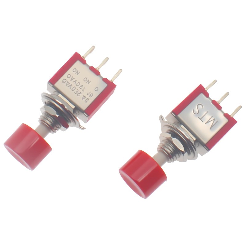 SYCZIOHU 6 MM Mounting Hole 3 Pin Momentary Push Button