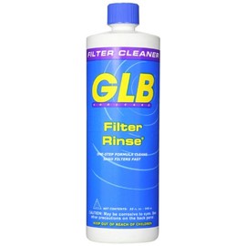 GLB Pool & Spa Products 71014 1-Quart Filter Rinse Pool Filter Cleaner