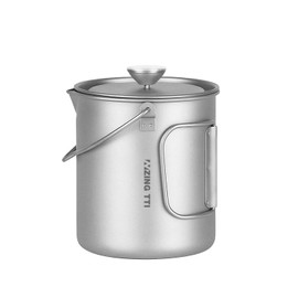 TII ZING Pure Titanium Portable Coffee Press 750ML