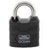 Burg-Wächter Padlock with 2 Keys, 4.8 mm Shackle Thickness, Marine