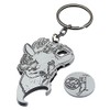 1. FC Köln Key Ring "Hennes Öffner & Chip, silver