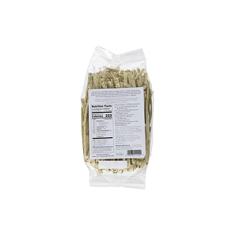 Pasta Deliziosa! Handcrafted Pasta, Roasted Garlic & Basil Fettuccine, 12