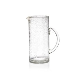 Zodax Tuscan Handmade Etched Glass - Sets of 4 (Pitcher)