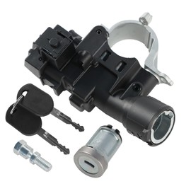 989-019 Ignition Switch Lock Cylinder Assembly with 2 Chip Keys with Shear Bolt, Compatible with Ford Escape 2008-2012, Focus 2009-2011, Mazda Tribute 2008-2011, Mercury Mariner 2008-2010 9L8Z-3511-A
