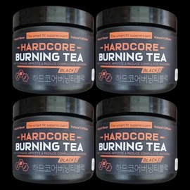 Hardcore Burning Tea (4 cans) Hardcore Burning Tea Black 90g / (4통)하드코어버닝티블랙 90g