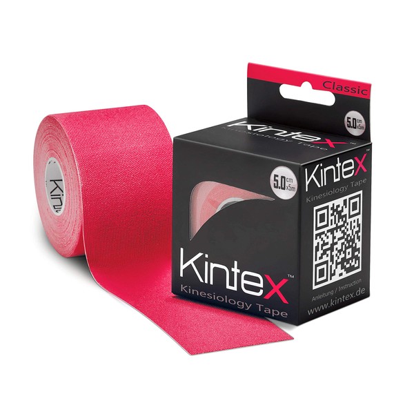 Kintex Kinesiology Tape Classic Red 5cm x 5m Physio Tape Elastic Waterproof