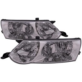HEADLIGHTSDEPOT Halogen Headlights Compatible With Toyota Solara 2002-2003 Includes Left Driver and Right Passenger Side Headlamps