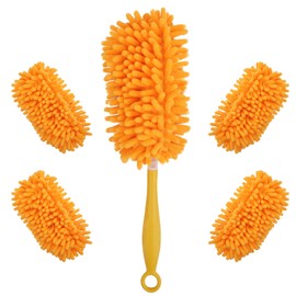 REDONES Redones Dusters for Swiffer - Reusable Duster Refill Compatible with Swiffer Hand Duster, 360 Heavy Duty Dusters Refills 4 Pack(Handle is Not Included)