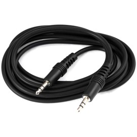 3.5mm Stereo Plug to Stereo Plug 1.2 Mtrs Gold