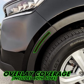 SlickMod PreCut Vinyl Smoke Tint for 2021-2023 Kia Sorento Side Marker (20% Dark Smoke, 5. Front Sidemarker)