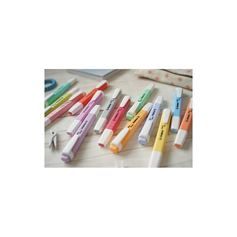 STABILO Swing Cool Pastel - Juego de resaltadores (6 unidades)
