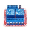 HiLetgo 2pcs DC 24V 2 Channel Relay Module with Isolated
