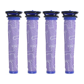 4-Pack 965661-01 Pre Filter Motor Head Replacement for Dyson V7 Origin Vacuum - Compatible with 965661-01 Pre-Filter Parts