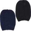 BYOS - Gorro de punto de ganchillo para mujer, ligero