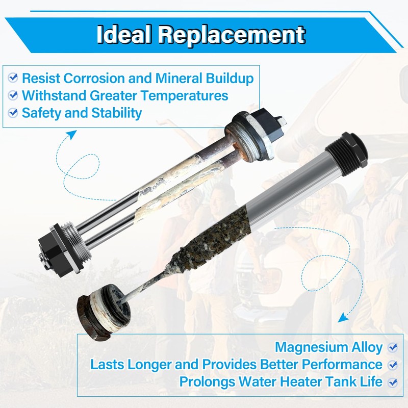 RV Water Heater Elements Kit Compatible with Suburban Water Heater