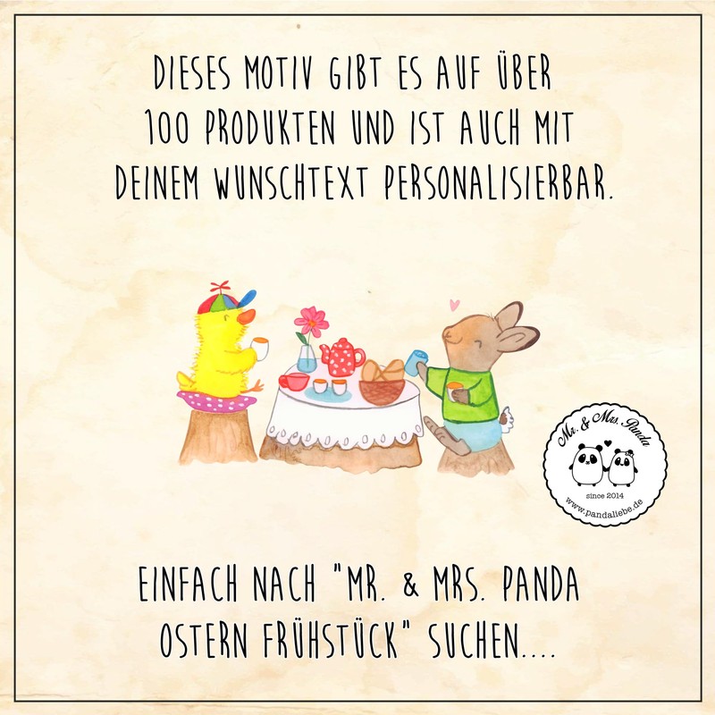 Mr. & Mrs. Panda 40 x 60 cm Door Mat