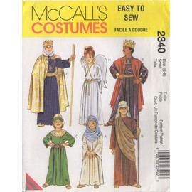 Biblical / Christmas costumes – McCall's sewing pattern 2340 – Child size (Small)