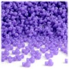 The Crafts Outlet 1,000pc Plastic, Opaque, Tri Beads, 10mm, Gray