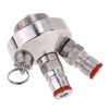 Stainless Steel Beer Spear Quick Fitting Connector for Home Brew