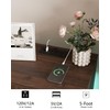 JOONEE Nightstand with Charging Station and LED Lights,Modern Bedside Table
