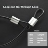 Floyutin 10 pcs 2mm Vinyl Coated Stainless Steel Cable with