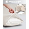 Satin Pillow Cases 2 Pack, GVTECH Pillowcase for Hair and