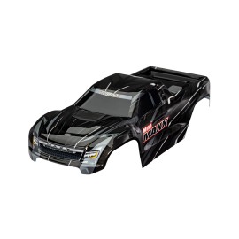 For Traxxas Traxxas Painted Body Mini Maxx Black Clipless TRA10711BLK