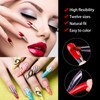 120 Pieces Clear Dual Nail System Shape Mould Acrylic Stiletto