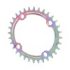 Mountain Bike Chainring Aluminium Alloy 32T Single Speed Oval Bike