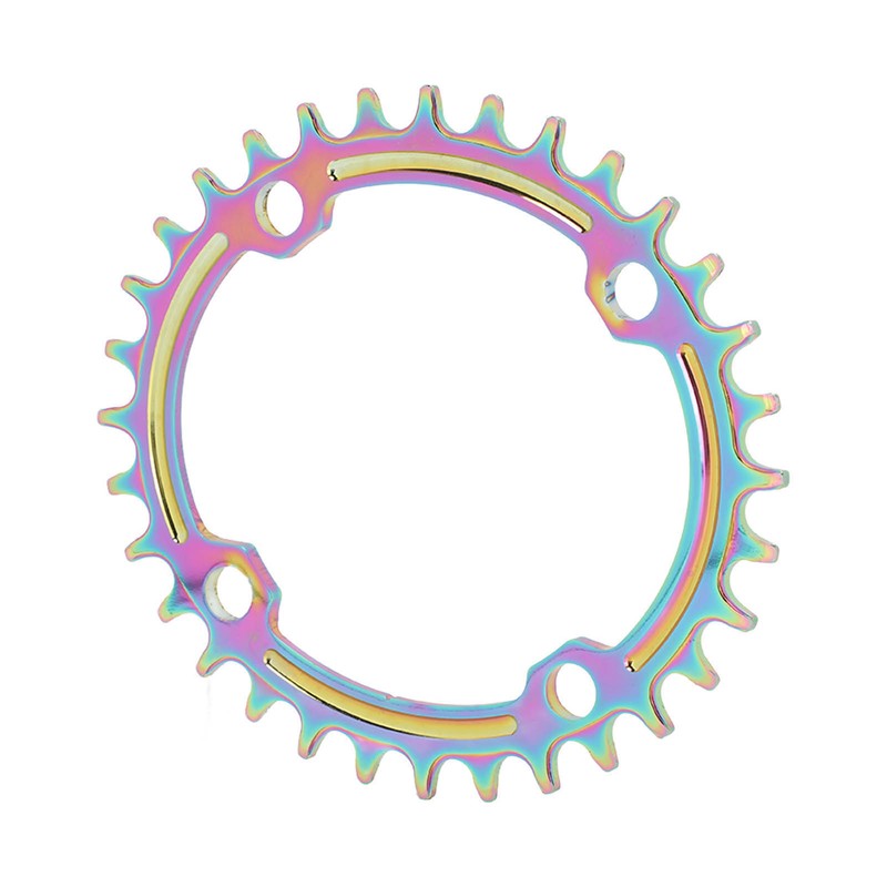 Mountain Bike Chainring Aluminium Alloy 32T Single Speed Oval Bike