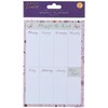 Design By Violet Wild Meadow Weekly Planner List Organiser Notepad