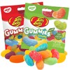 Sweet and Super Sour Vegan Gummy Candies, Fruit Flavored Jumbo