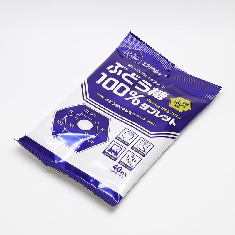 Every Support Glucose 100% Glucose Tablets, 160 Tablets (40 Tablets