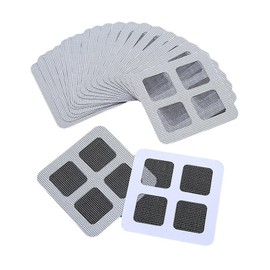 BAOYINGTE Hair Catcher 10 Pcs Drain Seal Bath Hair Catcher for Bathroom, Cleaning, Sanitary, Shower, Hair Removal Seal Type (Size 3.9 x 3.9 inches (10 x 10 cm)